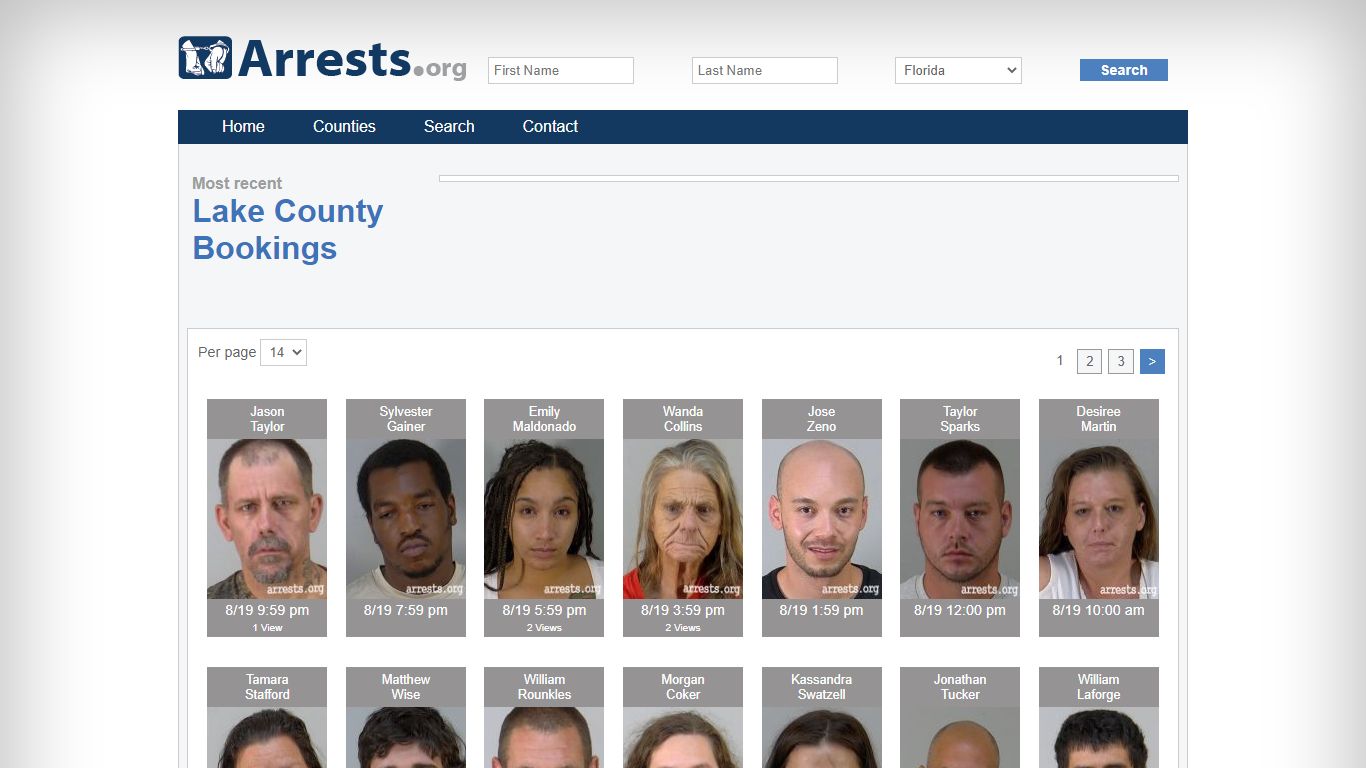 Lake County Arrests and Inmate Search